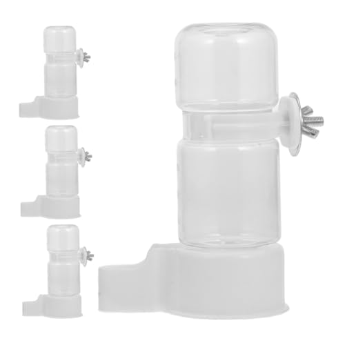 COLLBATH 4 Stücke Vogel Automatischer Wasserspender Hängend Für Käfige Sittich Budgie Frisches Wasser Für Vögel Und Papageien von COLLBATH