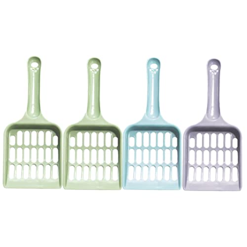 COLLBATH 4 Stücke Katzenstreu Schaufel Pet Wurf Schaufel Wiederverwendbare Für Indoor Katzenstreu Scooper Zufällige Farbe COLLBATH 4 Stücke Katzenstreu Schaufel Pet Wurf Schaufel Wiederverwendbare Für Indoor Katzenstreu Scooper Zufällige Farbe von COLLBATH