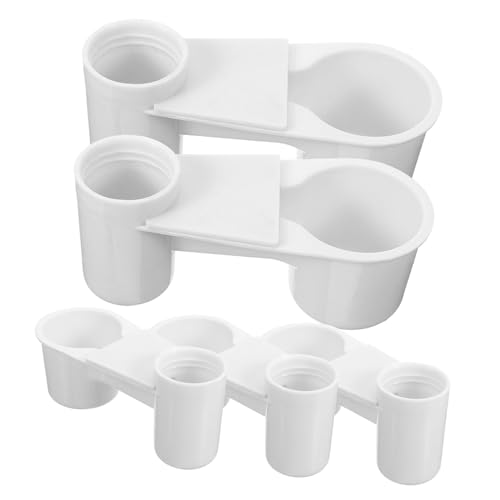 COLLBATH 5stücke Vogelkäfig-futterspender Mit Großem Fassungsvermögen Für Papageien Und Andere Haustiere Material Clip-Design Für Einfache Installation Und Aufhängung Im Käfig von COLLBATH