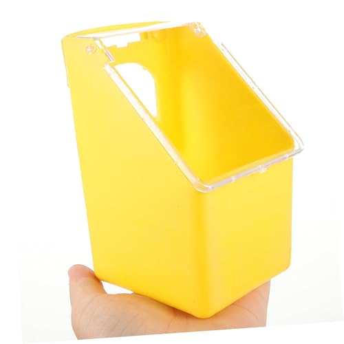 COLLBATH 5 Stück Hängender Einloch-futternapf für Tauben Kunststoff Futter Wasserspender mit Deckel Platzsparend und Einfach zu Reinigen Vogel Futterbehälter für Wellensittiche Tauben COLLBATH 5 Stück Hängender Einloch-futternapf für Tauben Kunststoff Futter Wasserspender mit Deckel Platzsparend und Einfach zu Reinigen Vogel Futterbehälter für Wellensittiche Tauben von COLLBATH
