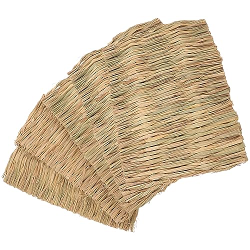 COLLBATH 5 Stück Heumatte Hamsterbettwäsche Kaninchen Meerschweinchenkäfig für Haustiere Wurf kleines Rattenhamsterbett Hasengrasmatte kleines Hamsternest kleine Tiermatte COLLBATH 5 Stück Heumatte Hamsterbettwäsche Kaninchen Meerschweinchenkäfig für Haustiere Wurf kleines Rattenhamsterbett Hasengrasmatte kleines Hamsternest kleine Tiermatte von COLLBATH