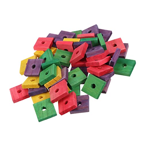 COLLBATH Papageien-beißspielzeug 50 Stück Vogel-holzspielzeug Zum Aufhängen Vogelkäfig-zubehör Backenzahn-Spielzeug Für Ziervögel Sicheres Kauspielzeug COLLBATH Papageien-beißspielzeug 50 Stück Vogel-holzspielzeug Zum Aufhängen Vogelkäfig-zubehör Backenzahn-Spielzeug Für Ziervögel Sicheres Kauspielzeug von COLLBATH