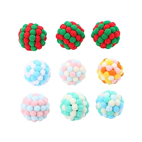 COLLBATH Interaktives Katzenspielzeug 5 Stück Bälle für Katzen Plüschspielzeug Kratzkissen Katzenspielzeug Coupon Enthalten COLLBATH Interaktives Katzenspielzeug 5 Stück Bälle für Katzen Plüschspielzeug Kratzkissen Katzenspielzeug Coupon Enthalten von COLLBATH
