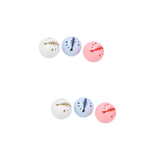 COLLBATH 6stücke Teiliges Interaktives Katzenspielzeug Katzenminze Blinkende Bälle Und Glockenball Für Stundenlangen Spielspaß Und Unterhaltung Für Kätzchen Und Katzen COLLBATH 6stücke Teiliges Interaktives Katzenspielzeug Katzenminze Blinkende Bälle Und Glockenball Für Stundenlangen Spielspaß Und Unterhaltung Für Kätzchen Und Katzen von COLLBATH