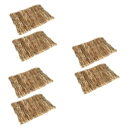 COLLBATH 6 STK Seegras-Patch für Meerschweinchen Hamsterspielzeug Einstreu für Meerschweinchen nagermatten strohmatten Hamster Kaninchen-Pad Spielzeugbett kauen COLLBATH 6 STK Seegras-Patch für Meerschweinchen Hamsterspielzeug Einstreu für Meerschweinchen nagermatten strohmatten Hamster Kaninchen-Pad Spielzeugbett kauen von COLLBATH
