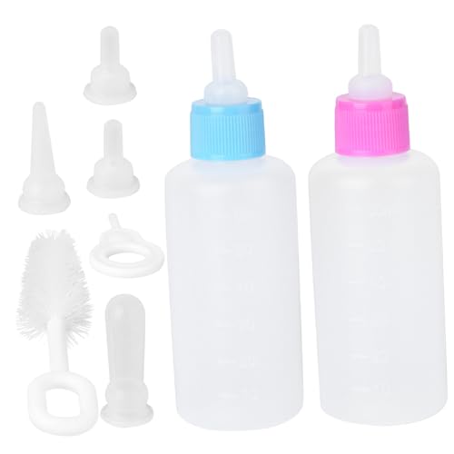 COLLBATH 6 Sets Haustier-stillflasche 60 Ml Für Katzenwelpenhunde Tragbare Fütterungsflasche Auslaufsicheres Design COLLBATH 6 Sets Haustier-stillflasche 60 Ml Für Katzenwelpenhunde Tragbare Fütterungsflasche Auslaufsicheres Design von COLLBATH