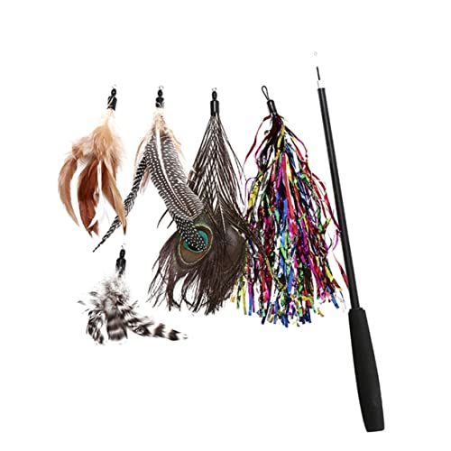 COLLBATH Katzenangel Mit Feder Und Sticks Für Beschäftigung Und Interaktives Spielzeug Für Katzen COLLBATH Katzenangel Mit Feder Und Sticks Für Beschäftigung Und Interaktives Spielzeug Für Katzen von COLLBATH