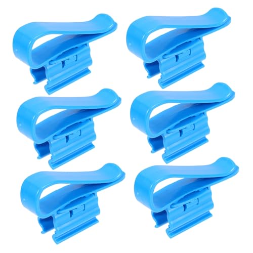 COLLBATH 6 Stück Aquarium Wasserrohr Befestigungsclips Langlebige Kunststoff Schlauchschellen Tank-zubehör Für Filter Und Dosierpumpen von COLLBATH