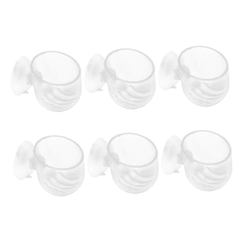 COLLBATH Pflanzenhalter für Aquarien 6 Stück Acryl-Pflanzgefäß für Süßwasser und Salzwasser und leicht zu reinigen von COLLBATH