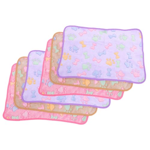 COLLBATH 6 Stück Meerschweinchendecke Tiere Haustier Plüsch Bettwäsche Hund kuscheldecke warm thermodecken anziehdecke dalour kuscheldecke Igelkäfig-Pads Schlafunterlage für Hamster Flanell COLLBATH 6 Stück Meerschweinchendecke Tiere Haustier Plüsch Bettwäsche Hund kuscheldecke warm thermodecken anziehdecke dalour kuscheldecke Igelkäfig-Pads Schlafunterlage für Hamster Flanell von COLLBATH