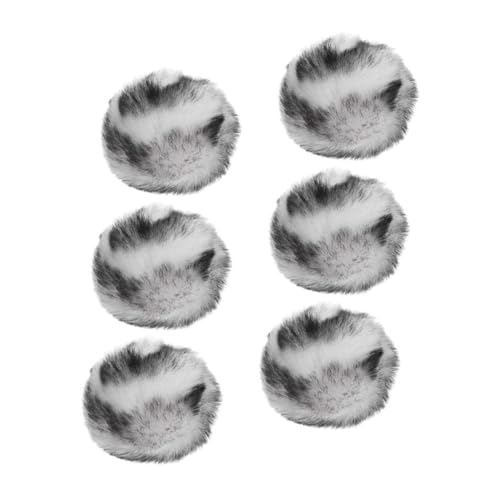 COLLBATH 6 Stück Pomponbälle für Katzen interaktives katzenspielzeug Katzen katzenminze Ball katzenball Kauspielzeug für Kätzchen Katzenminze Kauspielzeug Plüsch Black COLLBATH 6 Stück Pomponbälle für Katzen interaktives katzenspielzeug Katzen katzenminze Ball katzenball Kauspielzeug für Kätzchen Katzenminze Kauspielzeug Plüsch Black von COLLBATH