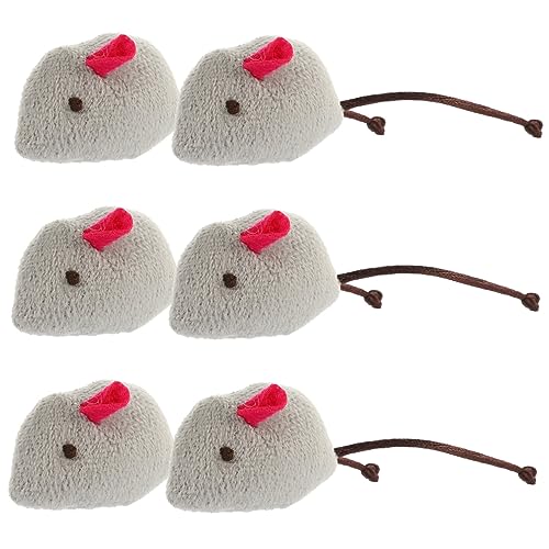 COLLBATH 6 Stücke Katze Gefüllte Mäuse Spielzeug Katze Spielzeug Plüsch Haustier Mäuse Spielzeug Katze Gefälschte Spielzeug Katze Spielzeug COLLBATH 6 Stücke Katze Gefüllte Mäuse Spielzeug Katze Spielzeug Plüsch Haustier Mäuse Spielzeug Katze Gefälschte Spielzeug Katze Spielzeug von COLLBATH
