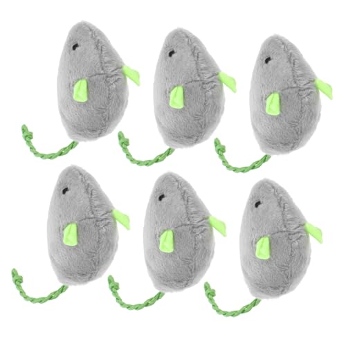 COLLBATH 6 stücke Plüsch Katze Spielzeug Interaktive Indoor Katze Kauen Spielzeug Lustige Plüsch Mäuse für Kätzchen Katze Spaß Übung COLLBATH 6 stücke Plüsch Katze Spielzeug Interaktive Indoor Katze Kauen Spielzeug Lustige Plüsch Mäuse für Kätzchen Katze Spaß Übung von COLLBATH