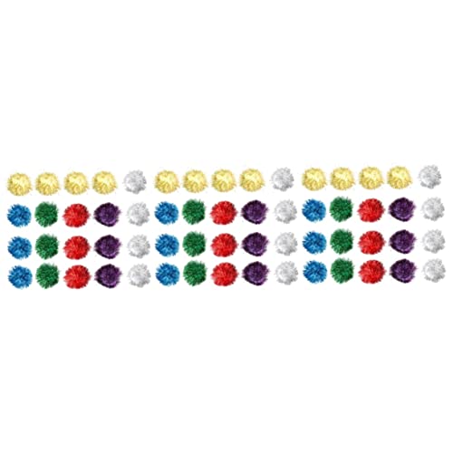 COLLBATH 60 STK Glitzerkugeln Kätzchen Pompons Katzenspielzeug für zuhause interaktives Spielzeug für Katzen cat Activity Interaktives Katzenspielzeug Spielzeug zum Necken von Katzen COLLBATH 60 STK Glitzerkugeln Kätzchen Pompons Katzenspielzeug für zuhause interaktives Spielzeug für Katzen cat Activity Interaktives Katzenspielzeug Spielzeug zum Necken von Katzen von COLLBATH