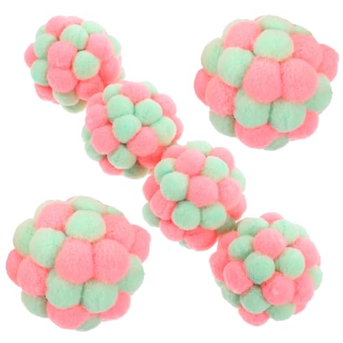 COLLBATH 6St Katzenspielzeugball Ballspielzeug für Katzen Spielzeugkatze interaktives katzenspielzeug Interactive cat Toy Katzenspielzeugbälle für Wohnungskatzen Bälle für Katzen Plüsch COLLBATH 6St Katzenspielzeugball Ballspielzeug für Katzen Spielzeugkatze interaktives katzenspielzeug Interactive cat Toy Katzenspielzeugbälle für Wohnungskatzen Bälle für Katzen Plüsch von COLLBATH