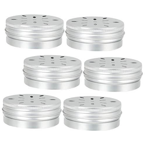 COLLBATH Geruchstrainingskoffer aus Aluminium 80 ml Geruchshalter für Hunde Löcher zum Schnüffeln für das Hunde-Agility-Training und die Geruchsarbeit von COLLBATH
