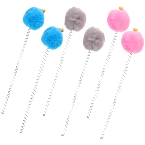 COLLBATH 6stücke Katzenspielzeug Mit Federn Interaktiv Indoor Katzenangel Saugnapf Spielzeug Für Katzen COLLBATH 6stücke Katzenspielzeug Mit Federn Interaktiv Indoor Katzenangel Saugnapf Spielzeug Für Katzen von COLLBATH
