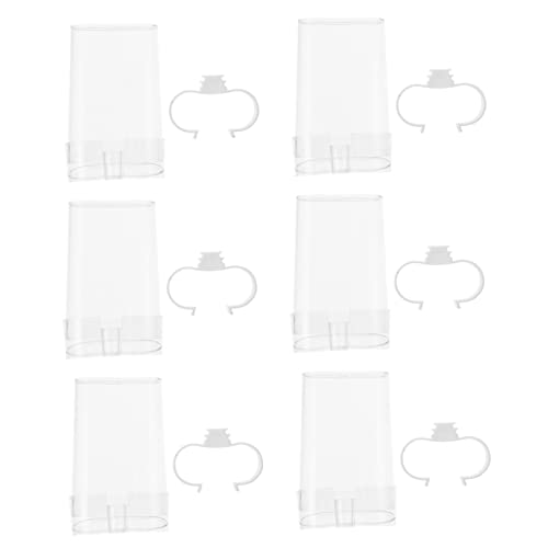 COLLBATH Automatischer Vogelwasserspender 6 Stück Kein Futterspender-Design Für Einfache Überwachung COLLBATH Automatischer Vogelwasserspender 6 Stück Kein Futterspender-Design Für Einfache Überwachung von COLLBATH