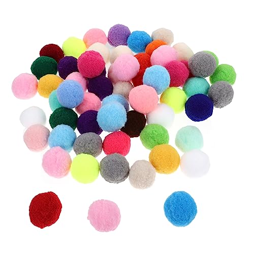 COLLBATH 70 Stück Wiederverwendbarer Katzenkratzer Flauschball Katze Leckerliball Für Katzen Katze Jagt Spielzeug Katzenspielzeugball Katzenminze-bälle Plüsch Kleines Fellknäuel Haushalt von COLLBATH