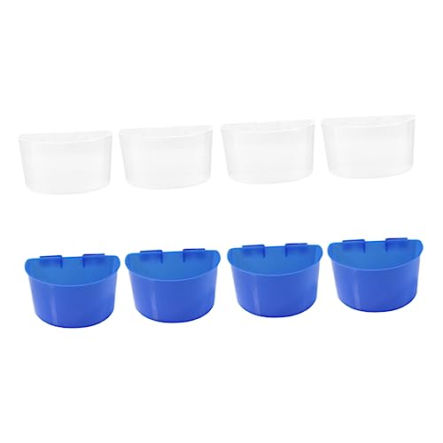 COLLBATH 8 Stück Teiliges Vogel Futter und Wasserbehälter Hängend für Futterbox und Wassernapf zu Reinigen Installieren für Vogelkäfige COLLBATH 8 Stück Teiliges Vogel Futter und Wasserbehälter Hängend für Futterbox und Wassernapf zu Reinigen Installieren für Vogelkäfige von COLLBATH