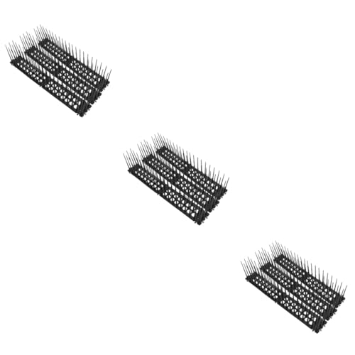 COLLBATH 9 STK Vogelspike-Abschreckung vogelabweisende Spitzen Vogelspitzenbrett Vogelabwehr für den Garten Vogelabwehr für Bauernhöfe für Windows Vogelspitzen liefern Plastik Black COLLBATH 9 STK Vogelspike-Abschreckung vogelabweisende Spitzen Vogelspitzenbrett Vogelabwehr für den Garten Vogelabwehr für Bauernhöfe für Windows Vogelspitzen liefern Plastik Black von COLLBATH