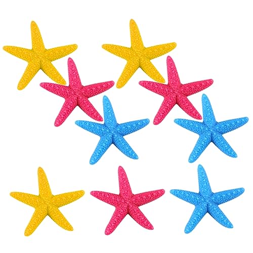 COLLBATH Dekorative Figur 9 stücke Harz Set Aquarium Hause Ornament Mediterranen Stil Sea Star Decor COLLBATH Dekorative Figur 9 stücke Harz Set Aquarium Hause Ornament Mediterranen Stil Sea Star Decor von COLLBATH