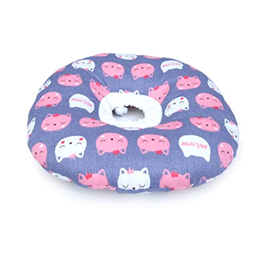 COLLBATH Anti-Leck-Kragen Pflegekragen Kragen Elisabeth Kreis entzückendes Haustierhalsband für Katzen wundheilung Katzenhalsband Schildkragen für Haustiere von COLLBATH