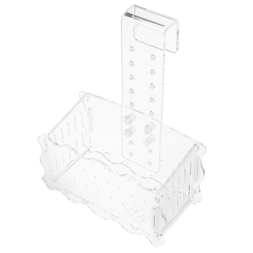 COLLBATH Aquarium-pflanzgefäß Hohler Korb Für Wasserpflanzen Transparenter Pflanzbecher Mit Aufhängehaken Für Aquarium-Dekoration von COLLBATH