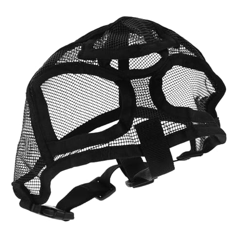 COLLBATH Atmungsaktiver Maulkorb für Kurzschnäuzige Hunde Verstellbar Mesh Maulkorb für Bulldoggen Schutz gegen Beißen und Ungewolltes Fressen Schwarz COLLBATH Atmungsaktiver Maulkorb für Kurzschnäuzige Hunde Verstellbar Mesh Maulkorb für Bulldoggen Schutz gegen Beißen und Ungewolltes Fressen Schwarz von COLLBATH
