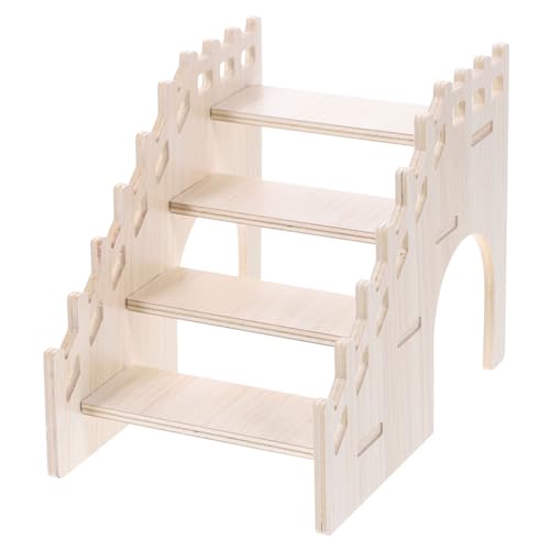 COLLBATH Hamster Kletterleiter Aus Holz Für Kleintiere Spielzeug Für Hamster Ratten Und Meerschweinchen Trainieren Und Spielen Einfach Zu Reinigen Und Schont Käfigplatz COLLBATH Hamster Kletterleiter Aus Holz Für Kleintiere Spielzeug Für Hamster Ratten Und Meerschweinchen Trainieren Und Spielen Einfach Zu Reinigen Und Schont Käfigplatz von COLLBATH