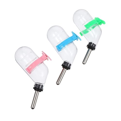 COLLBATH 3stücke Wasserspender Für Haustiere Auslaufsicher Trinknapf Für Kaninchen Und Hamster Befestigbar Innen Oder Außen Am Käfig Mit Ausreichend Fassungsvermögen Für Langlebige von COLLBATH