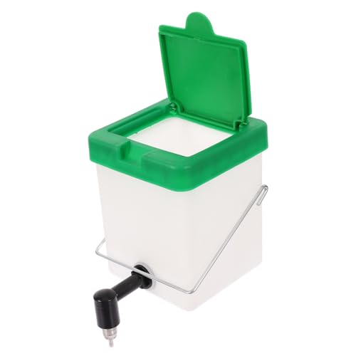 COLLBATH Hängender Kaninchen-wasserspender Plastik-Haustier-tränke Hängender Wasserbehälter Für Hasen Leicht Zu Reinigen Und Aufzubewahren Auslaufsicher Und Langlebig von COLLBATH