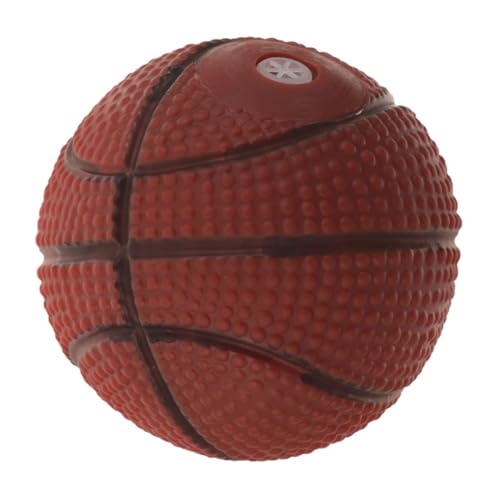 COLLBATH Quietschender Basketball Für Hunde Interaktives Kauspielzeug Mit Geräuschen Langlebiges Hundespielzeug Zum Kauen Und Spielen COLLBATH Quietschender Basketball Für Hunde Interaktives Kauspielzeug Mit Geräuschen Langlebiges Hundespielzeug Zum Kauen Und Spielen von COLLBATH