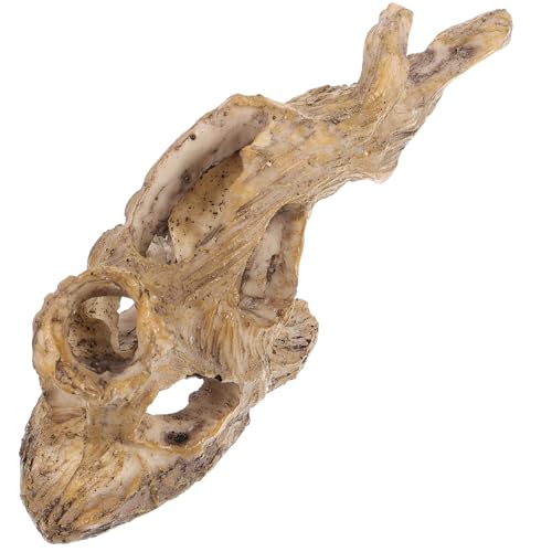 COLLBATH Baumstumpf Für Aquarien Künstlicher Baumstamm Fischunterstand Dekorativ Aquariumstumpf Landschaftsbau Harz Holz Dekoration Für Heimaquarien von COLLBATH