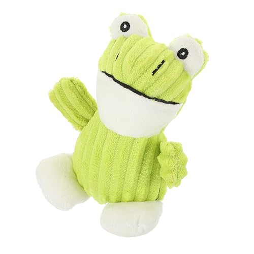 COLLBATH Puppy Chewing Toy Weichem Plüsch Interaktives Spielzeug Für Hunde Cartoon-Frosch-Design Für Zahnen Und Geeignet Für Kleine Und Mittelgroße Hunde COLLBATH Puppy Chewing Toy Weichem Plüsch Interaktives Spielzeug Für Hunde Cartoon-Frosch-Design Für Zahnen Und Geeignet Für Kleine Und Mittelgroße Hunde von COLLBATH