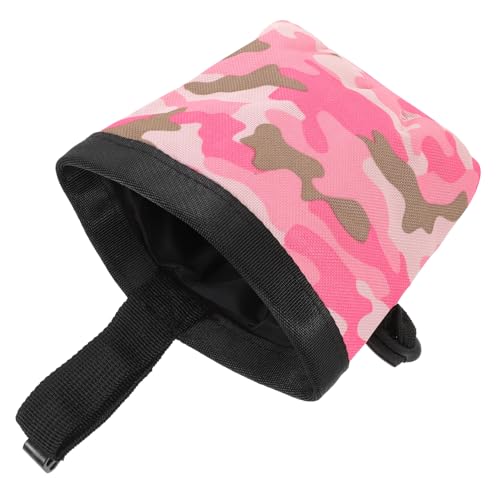 COLLBATH Camouflage Welpen Snack Praktischer Hundetrainingsbeutel Mit Verstellbarem Schultergurt Für Leckerlis Und Snacks Unterwegs von COLLBATH