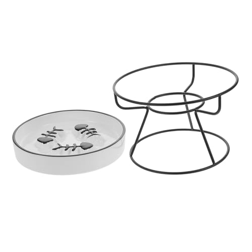 COLLBATH Cat Bowl -Keramik Katzenfutter und Wassernäpfe kleine Hundenäpfe Wasserspender für Welpen kleine Hundefutterschalen Haustiernapf erhöhter Hundenapf Eisen COLLBATH Cat Bowl -Keramik Katzenfutter und Wassernäpfe kleine Hundenäpfe Wasserspender für Welpen kleine Hundefutterschalen Haustiernapf erhöhter Hundenapf Eisen von COLLBATH