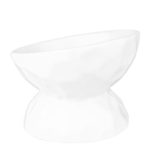 COLLBATH Ceramic Elevated Neck Protection Katzenschüsseln Small Dogs Tilted Pet Feeder Bowl COLLBATH Ceramic Elevated Neck Protection Katzenschüsseln Small Dogs Tilted Pet Feeder Bowl von COLLBATH