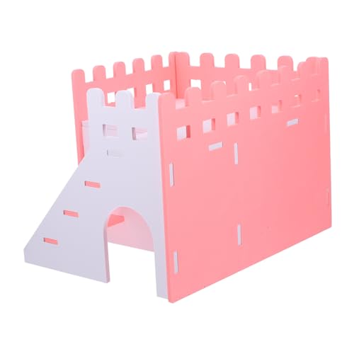 COLLBATH Doppelte Villa Für Hamster Multifunktionales Versteck Mit Rampe Sicheres Material Zum Spielen Ausruhen Und Verstecken Für Kleintiere Farbenfrohes Design Für Jedes Zuhause von COLLBATH