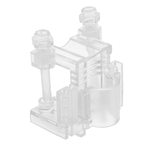 COLLBATH Schlauchhalter Für Aquarium Wasserrohrhalter Aus Abs Schlauchfixierer Stabil Rohrklemme Aquarium Wasserschlauchbefestigung Einfach Montieren Werkzeug Für Aquarien Zubehör von COLLBATH