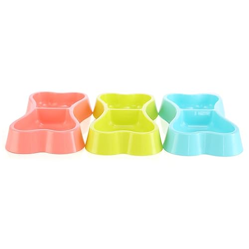COLLBATH Doppelnapf Für Hunde Und Katzen Aus Kunststoff in Knochenform Futternapf Mit Rutschfestem Design Für Trockenfutter Nassfutter Und Wasser Leicht Zu Reinigen COLLBATH Doppelnapf Für Hunde Und Katzen Aus Kunststoff in Knochenform Futternapf Mit Rutschfestem Design Für Trockenfutter Nassfutter Und Wasser Leicht Zu Reinigen von COLLBATH