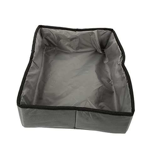 COLLBATH Faltbare Reisetoilette Für Katzen Katzentoilettenbehälter Kompakte Katzentoilette Mit Luftzirkulation von COLLBATH