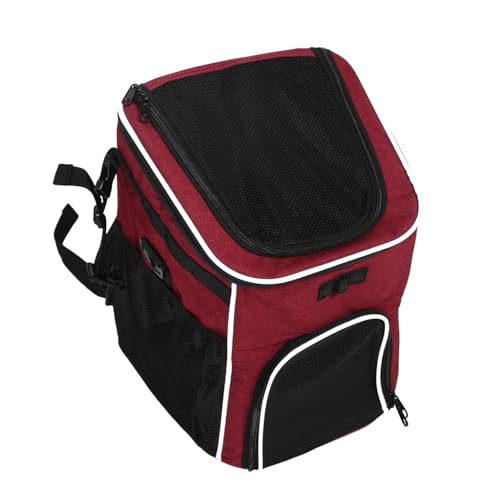 COLLBATH Faltbarer Atmungsaktiver Hund Rucksack mit Doppel-Schultergurt Faltbare Fahrrad-transporttasche für Kleine bis Mittlere Hunde und Katzen für Outdoor Radfahren und Reisen COLLBATH Faltbarer Atmungsaktiver Hund Rucksack mit Doppel-Schultergurt Faltbare Fahrrad-transporttasche für Kleine bis Mittlere Hunde und Katzen für Outdoor Radfahren und Reisen von COLLBATH