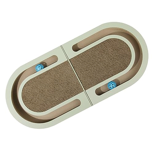 COLLBATH Faltbares Katzenkratzbrett mit Ball Kratzpappe für Katzen Indoor für Optimale Kratzmöglichkeiten und Gesunde Krallenpflege zur Beschäftigung Langeweile COLLBATH Faltbares Katzenkratzbrett mit Ball Kratzpappe für Katzen Indoor für Optimale Kratzmöglichkeiten und Gesunde Krallenpflege zur Beschäftigung Langeweile von COLLBATH