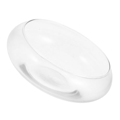COLLBATH Klares Mini-Aquarium Rundes Fischglas Durchsichtige Pflanzschale Terrarium Glasvase Für Blumen Deko Aquarium Heimdekoration Fische von COLLBATH