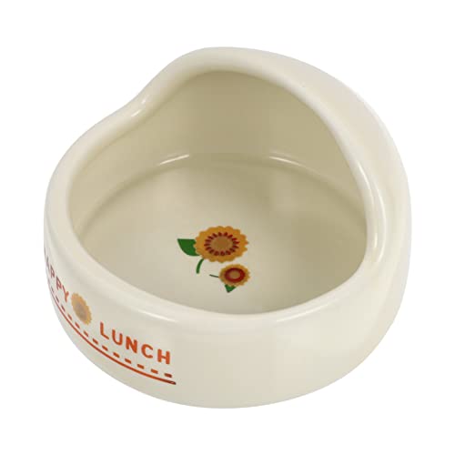 COLLBATH Futternapf für Hamster Keramik-futternapf für Haustiere Futternapf für Kleintiere Futterausgabe für Chinchillas Leicht Zu Reinigen von COLLBATH
