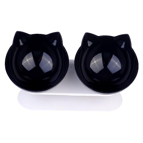 COLLBATH Doppelnapf Für Katzen Und Haustiere Aus Kunststoff Mit Glatte Oberfläche Geeignet Als Futter Und Wassernapf COLLBATH Doppelnapf Für Katzen Und Haustiere Aus Kunststoff Mit Glatte Oberfläche Geeignet Als Futter Und Wassernapf von COLLBATH
