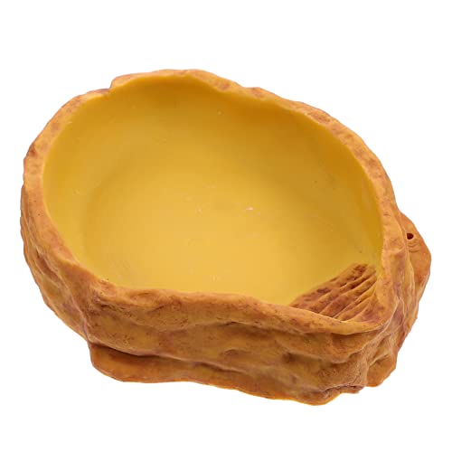 COLLBATH Schildkröten-futterbecken Reptilien-futterhalter Haustierbadewanne Dekorative Tierfutterschale Reptilienbedarf Landschaftsbau Decor COLLBATH Schildkröten-futterbecken Reptilien-futterhalter Haustierbadewanne Dekorative Tierfutterschale Reptilienbedarf Landschaftsbau Decor von COLLBATH