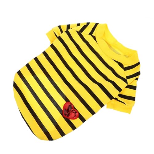 COLLBATH Welpenshirt Hundebekleidung Hunde Sommer Sweatshirt Atmungsaktiv Gelb Größe XL COLLBATH Welpenshirt Hundebekleidung Hunde Sommer Sweatshirt Atmungsaktiv Gelb Größe XL von COLLBATH