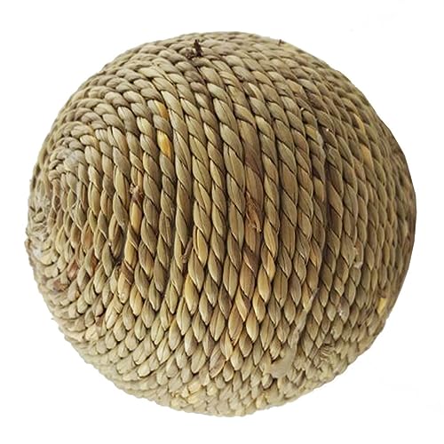 COLLBATH Spielzeug Aus Natürlichem Grasseil Haustierspielzeug Für Kleintiere Kauspielzeug Zum Zahnen Futtersuche-Spielzeug Für Hamster COLLBATH Spielzeug Aus Natürlichem Grasseil Haustierspielzeug Für Kleintiere Kauspielzeug Zum Zahnen Futtersuche-Spielzeug Für Hamster von COLLBATH